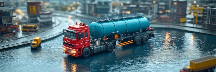 rainy-city-scene-with-truck-flooded-road_1123896-157221
